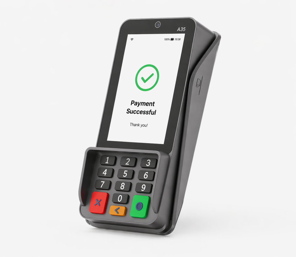 A35 betaalterminal met pinpad