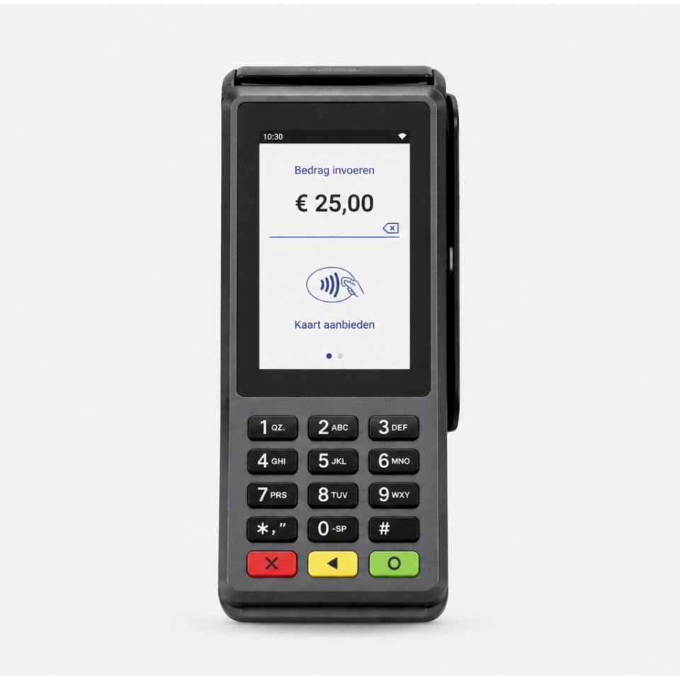 V400C Terminal de paiement compacte sans caisse intégrée