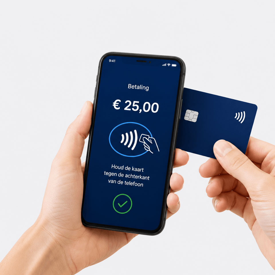 Smartphone als betaalterminal (SoftPOS)