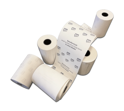 Actie papierrollen