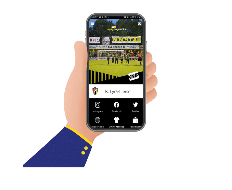 Cashless betalen met Knip App