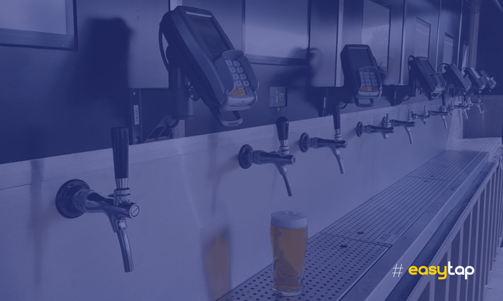 Zelftap op evenement