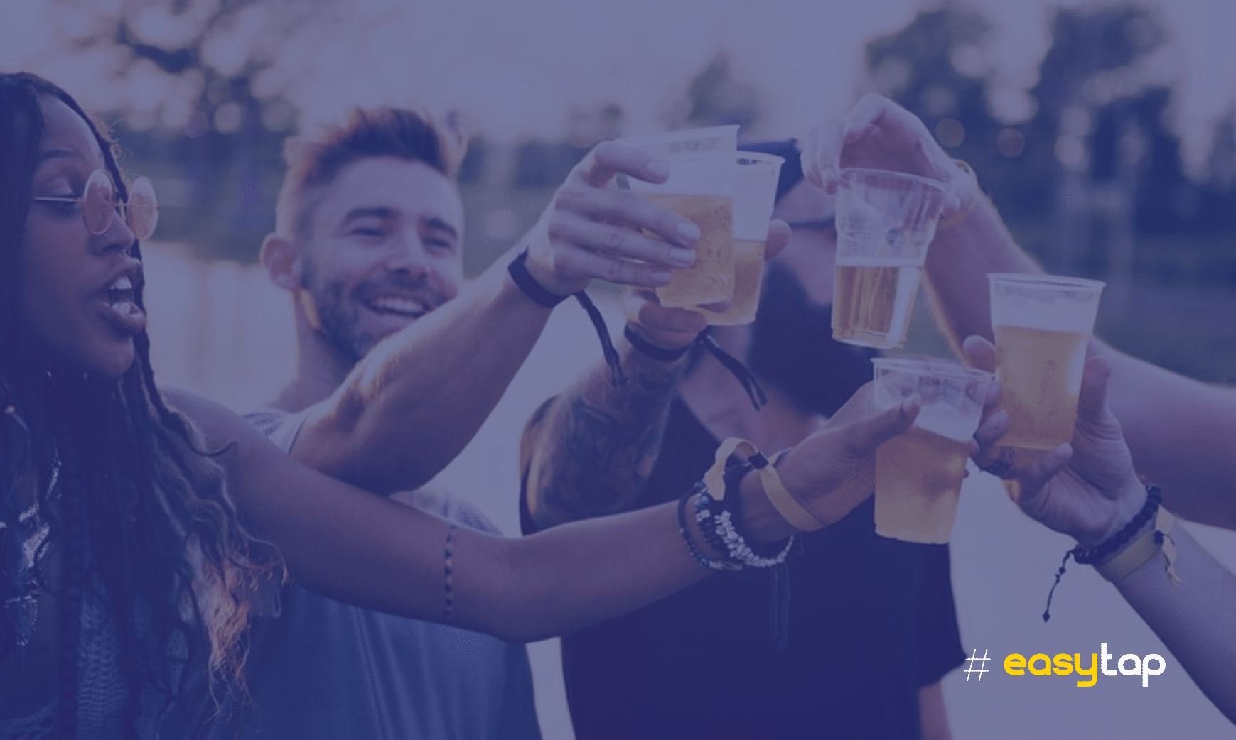 Zelftap op festival